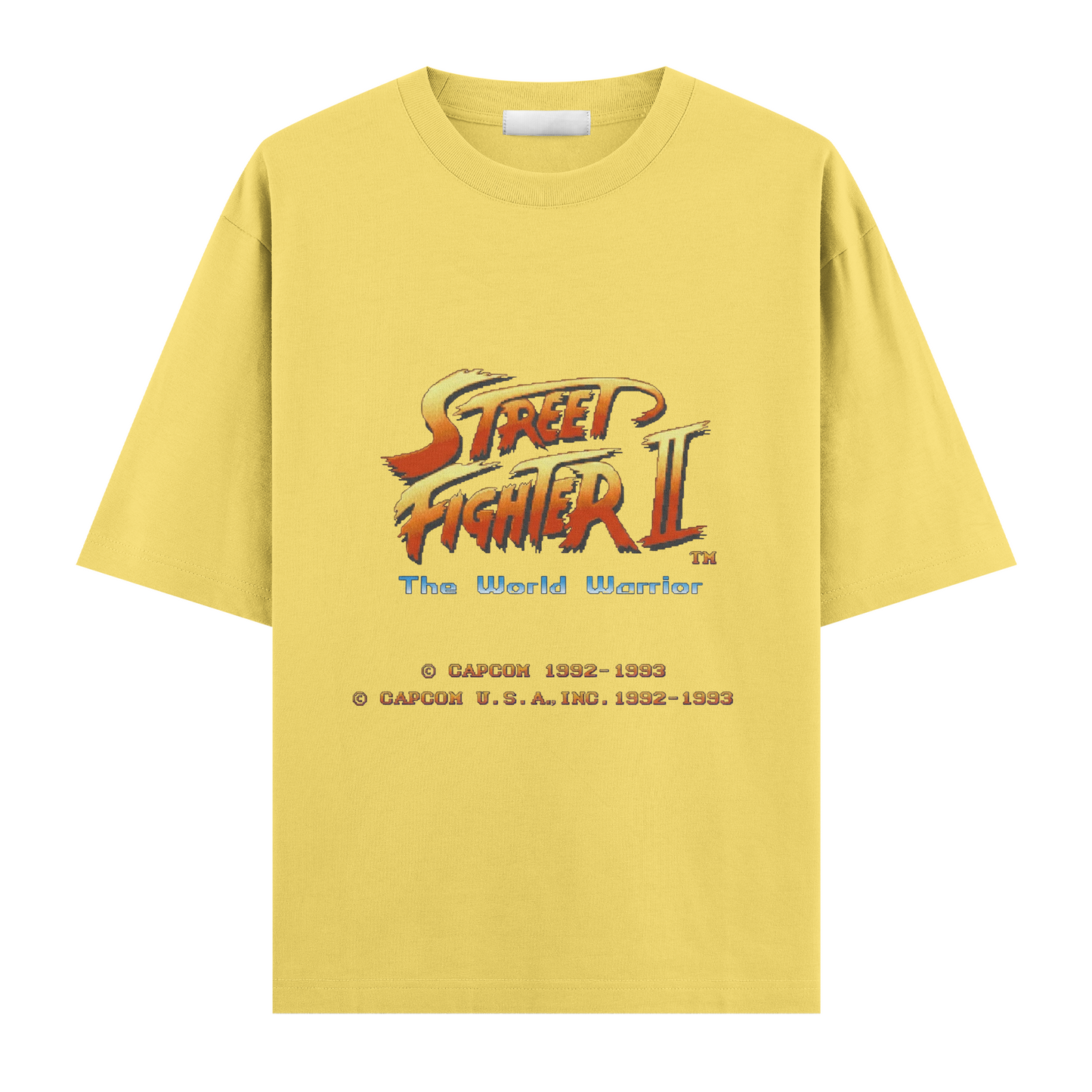 Street Fighter II The World Warriors Oversize T-Shirt