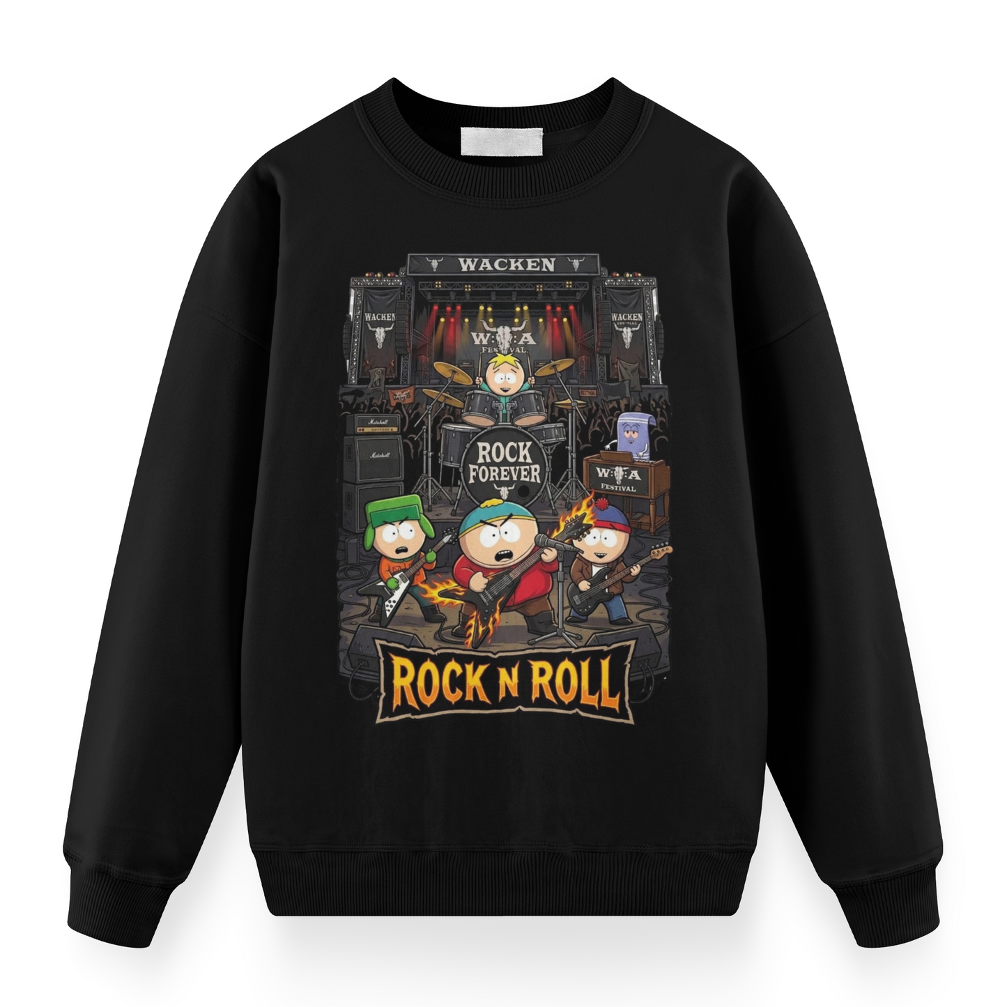 South Park Rock Riot Oversize Sweatshirt