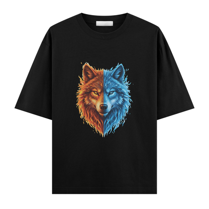 Bozkurt: Ateş ve Buzun Efendisi Oversize T-Shirt
