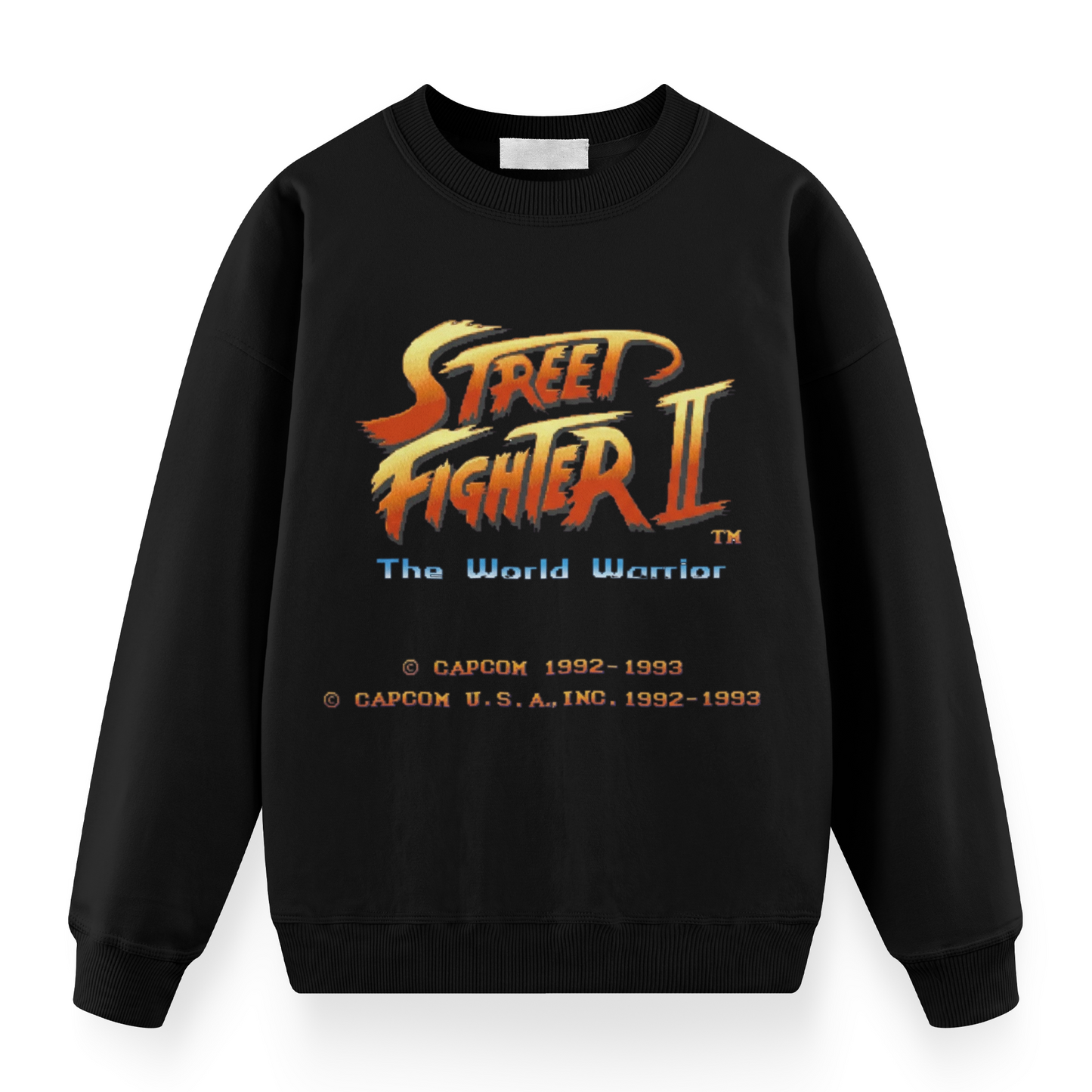 Street Fighter II The World Warriors Oversize Sweatshirt