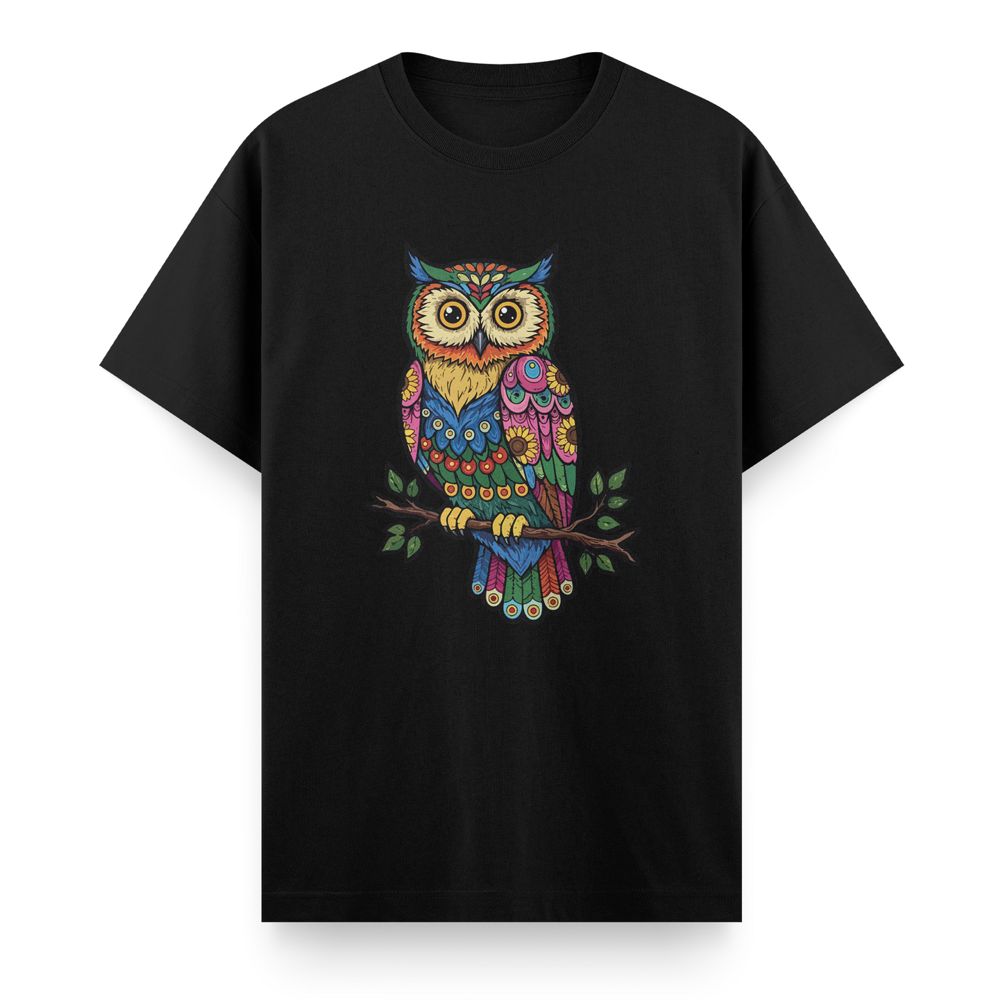 Bohem Baykuş Regular T-Shirt