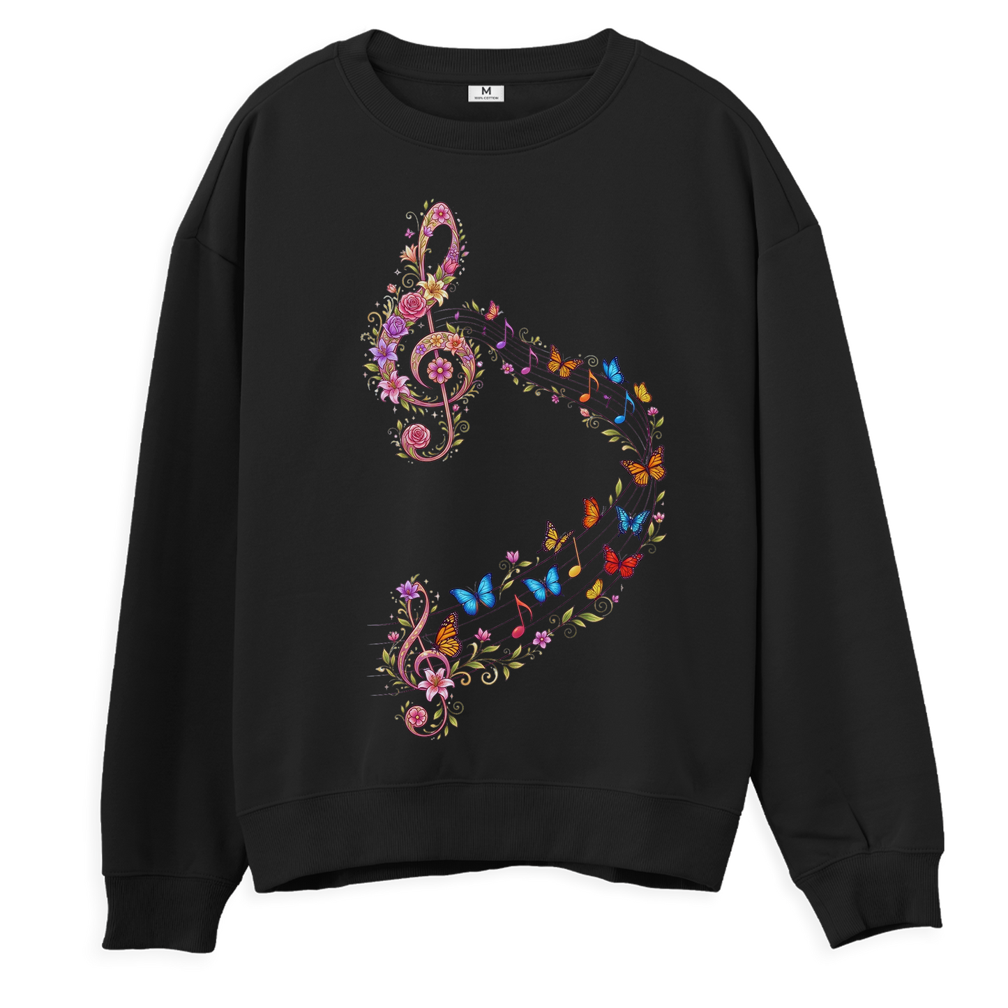 Musik-i Kelebek Regular Sweatshirt