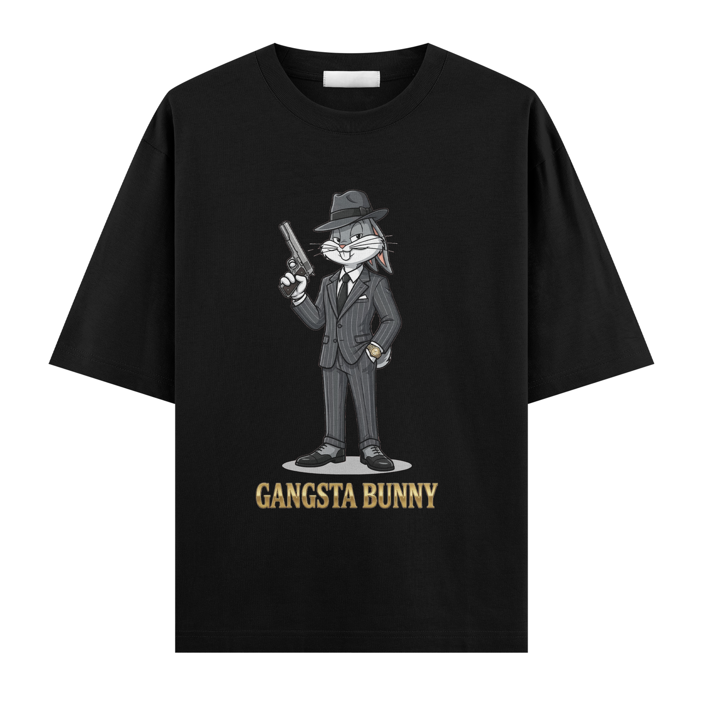 Boss Bunny: Elite Gangster Oversize T-Shirt
