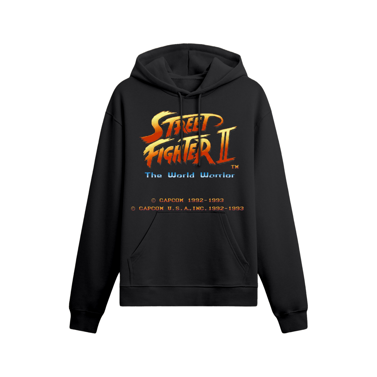 Street Fighter II The World Warriors Oversize Hoodie