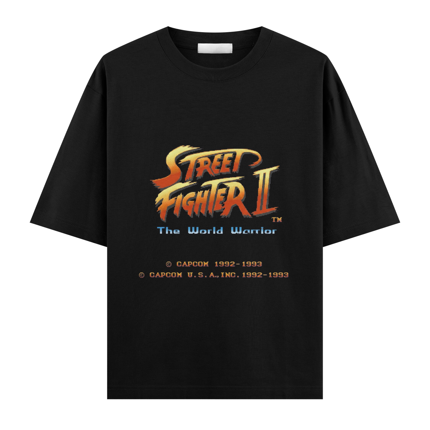 Street Fighter II The World Warriors Oversize T-Shirt