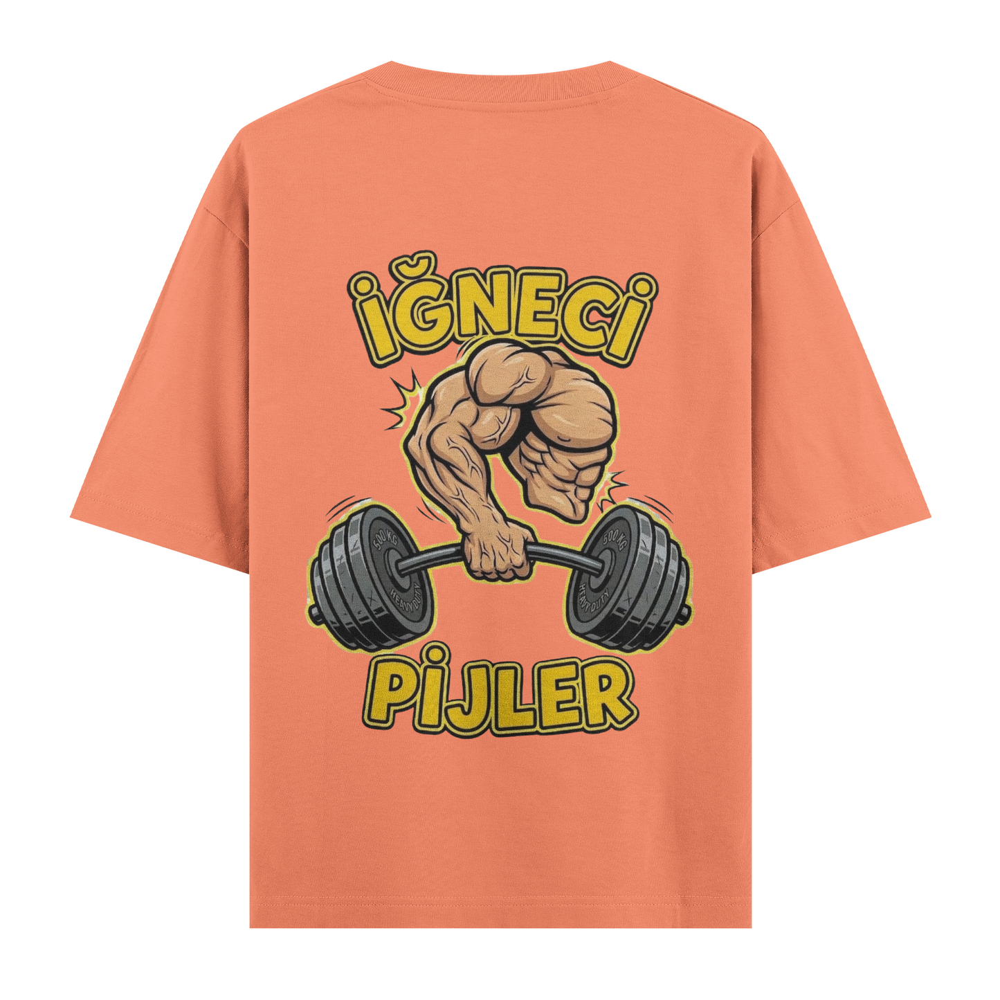 İğneci Pijler Oversize T-Shirt