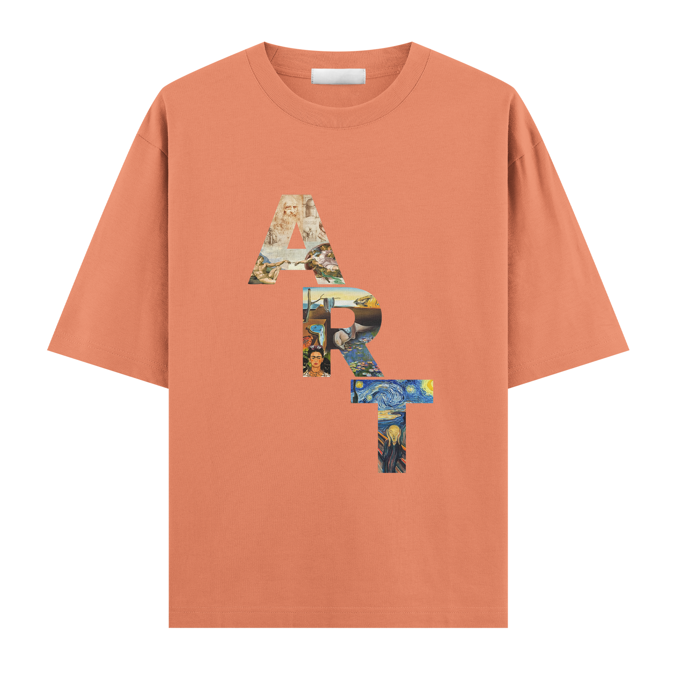 Sanat Serisi: ART Oversize T-Shirt