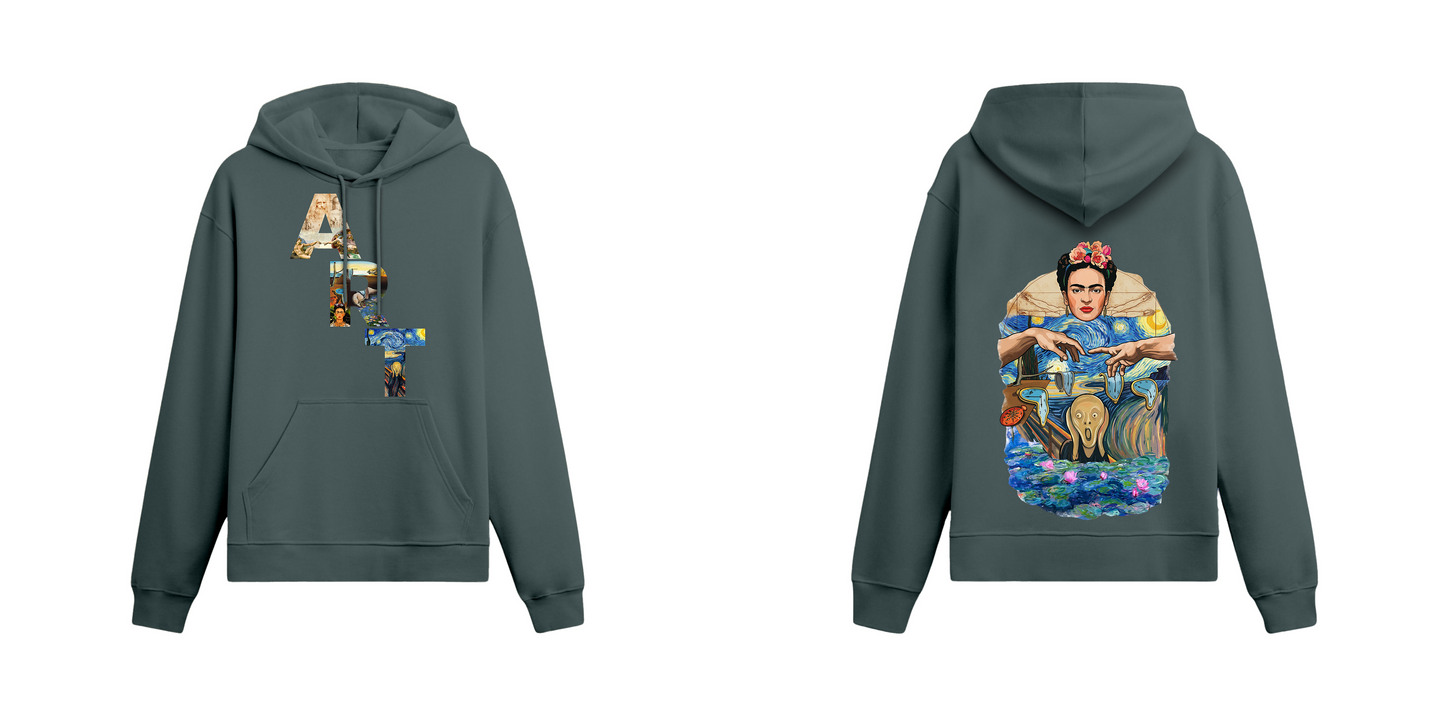 Sanat Serisi: Art Oversize Hoodie