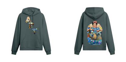 Sanat Serisi: Art Oversize Hoodie