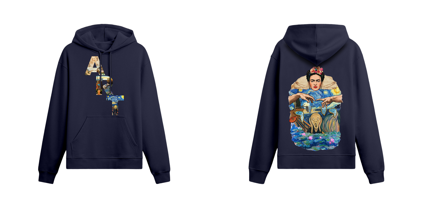 Sanat Serisi: Art Oversize Hoodie