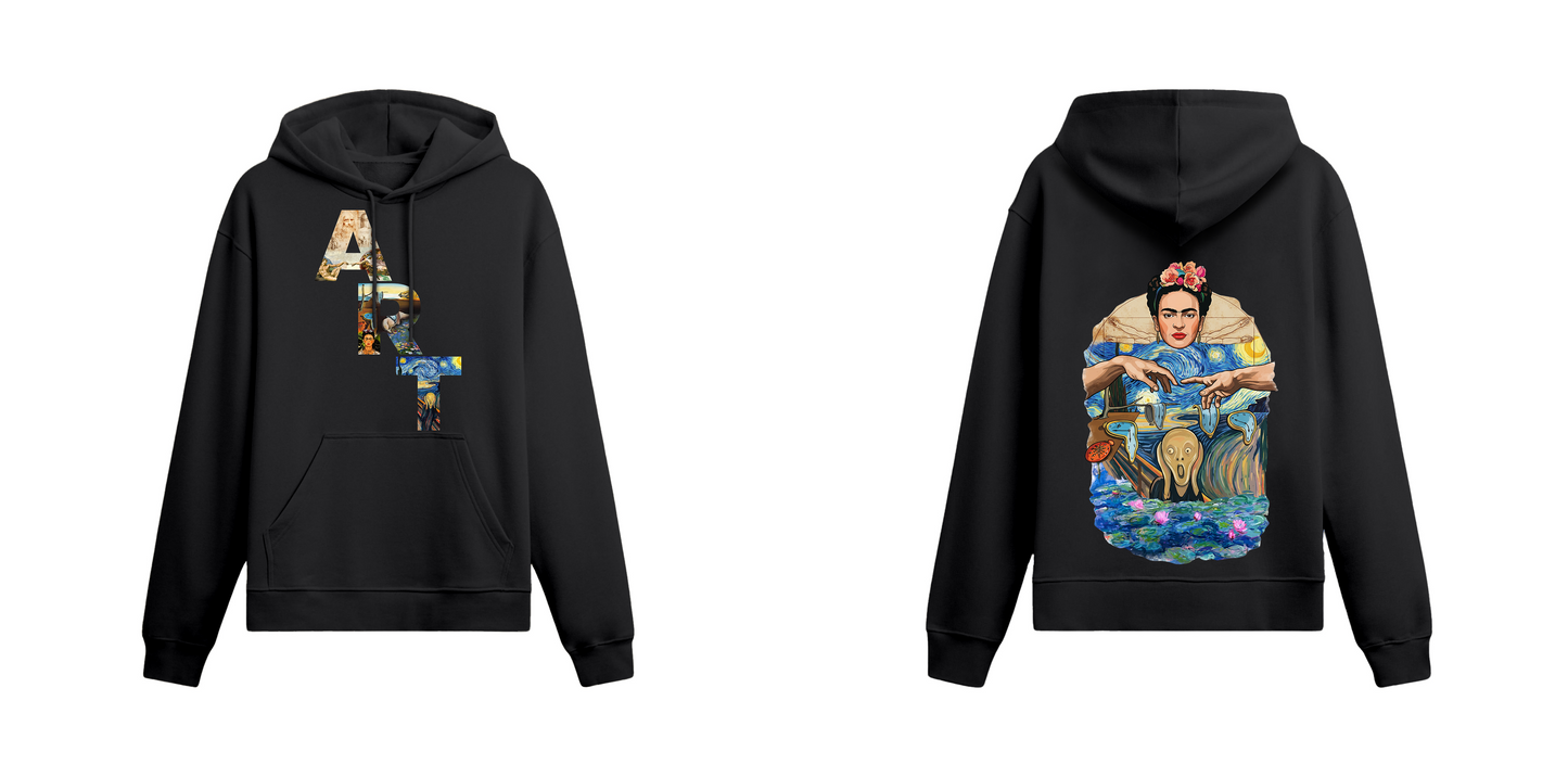 Sanat Serisi: Art Oversize Hoodie