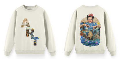 Sanat Serisi: Art Oversize Sweatshirt