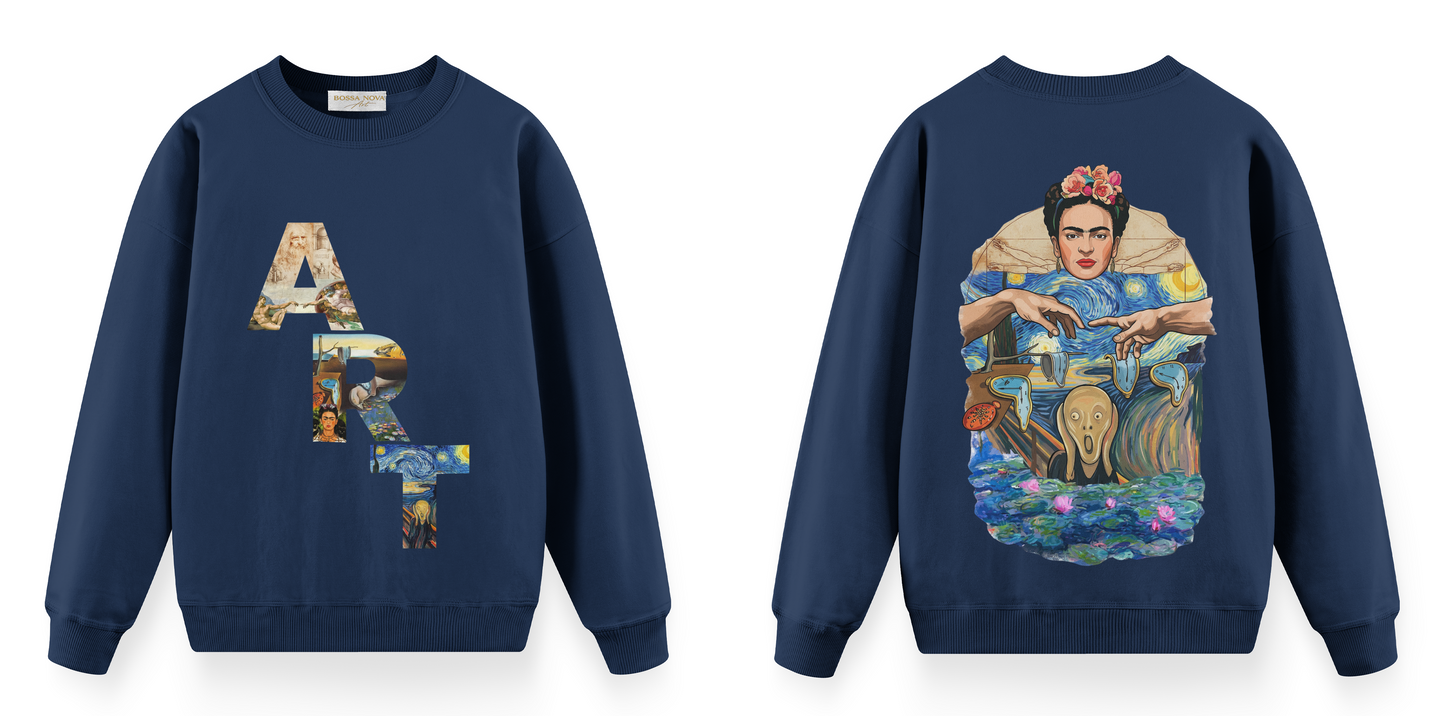 Sanat Serisi: Art Oversize Sweatshirt