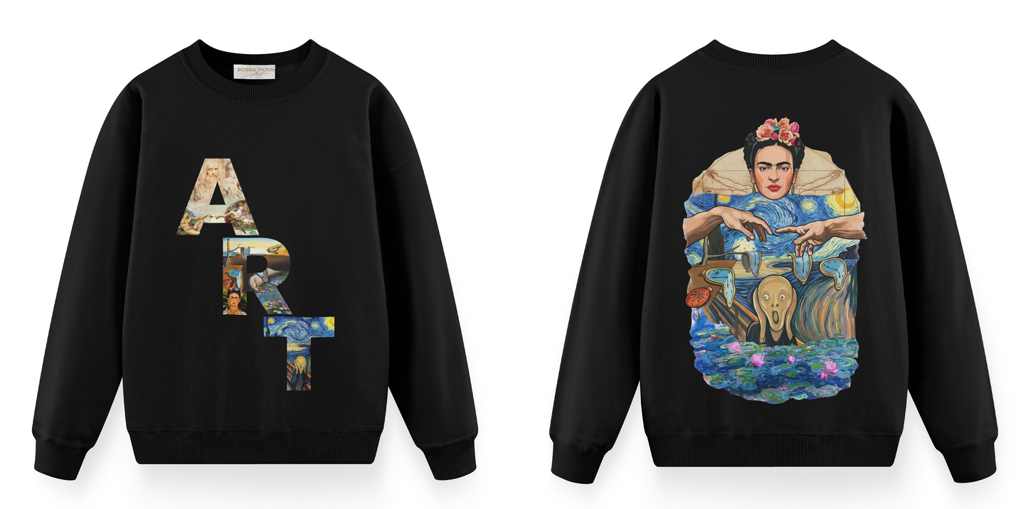Sanat Serisi: Art Oversize Sweatshirt