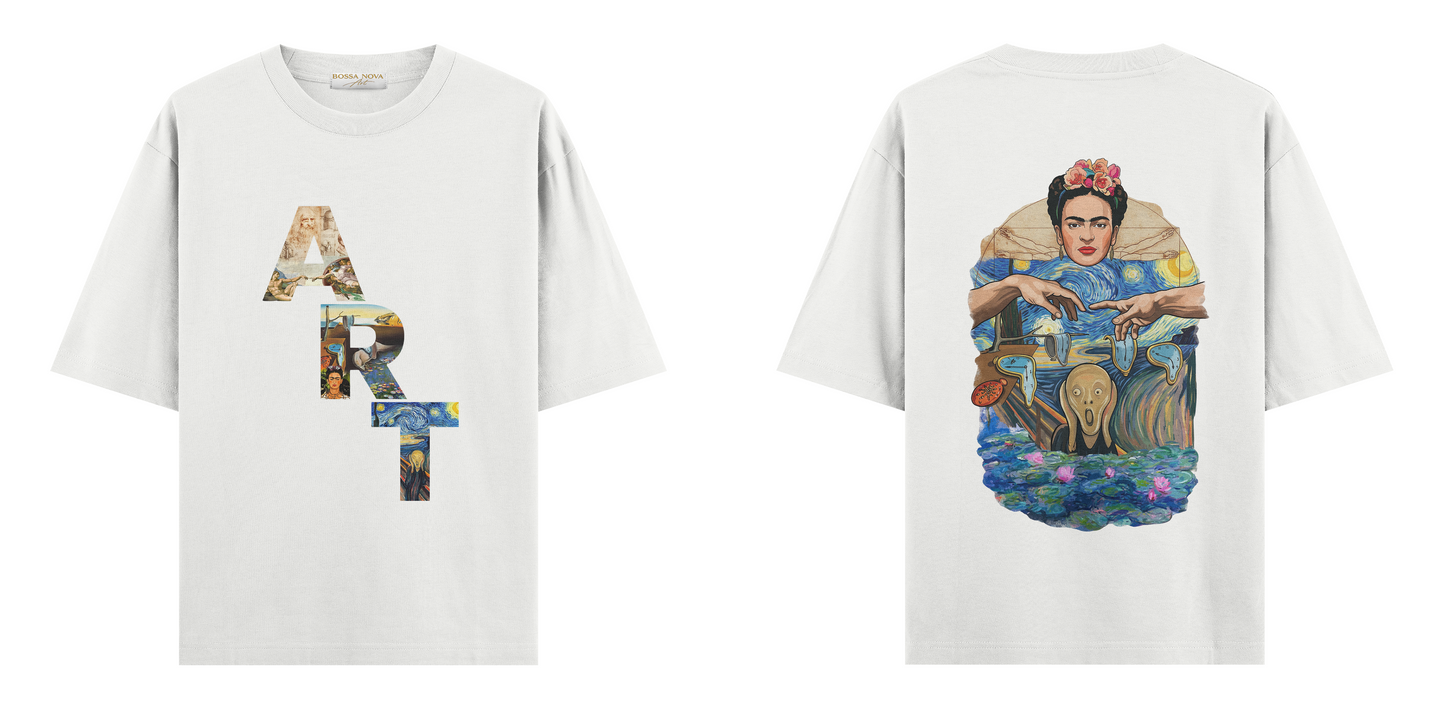 Sanat Serisi: ART Oversize T-Shirt