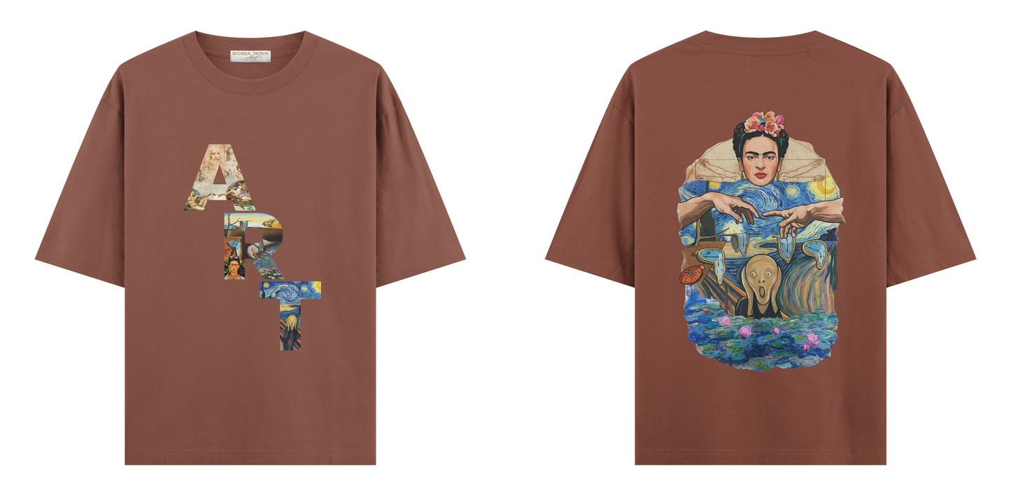 Sanat Serisi: ART Oversize T-Shirt