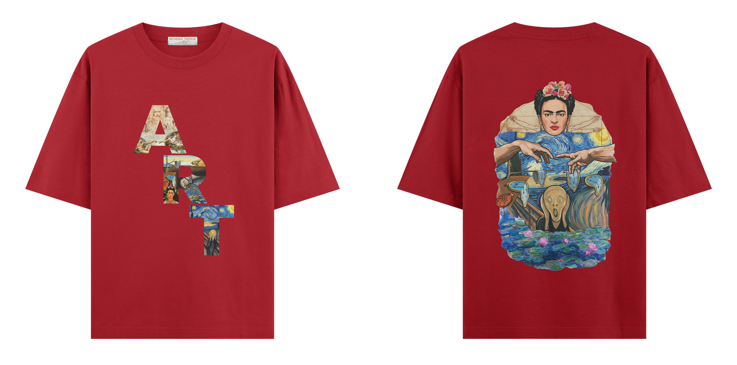 Sanat Serisi: ART Oversize T-Shirt