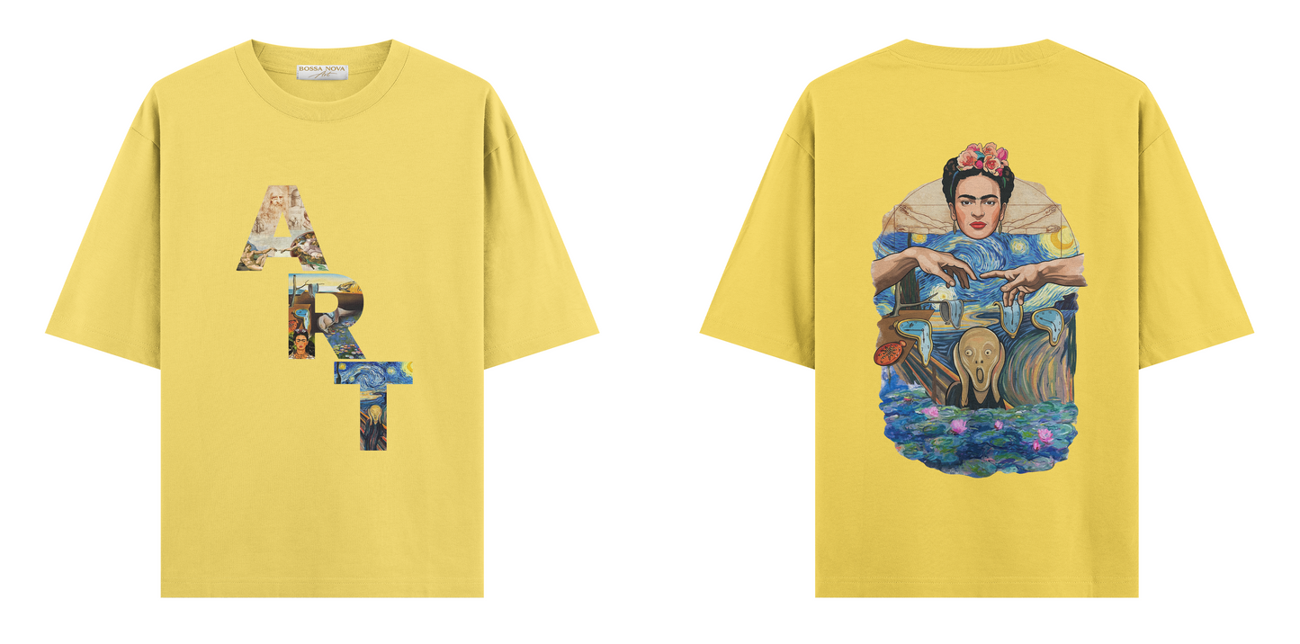 Sanat Serisi: ART Oversize T-Shirt