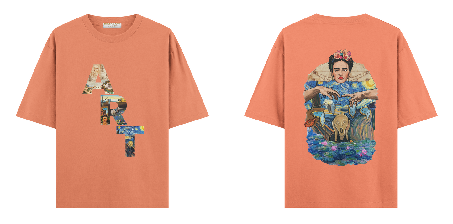 Sanat Serisi: ART Oversize T-Shirt