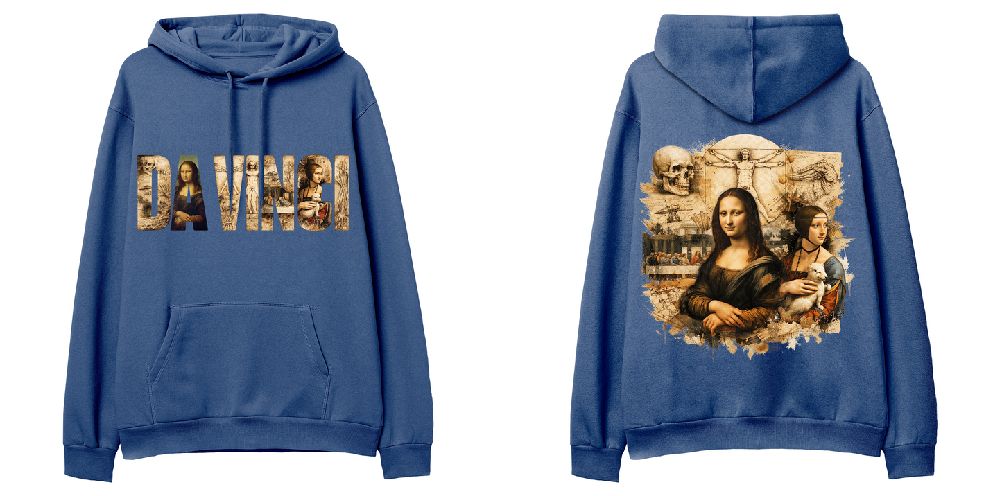 Sanat Serisi: Da Vinci Regular Hoodie