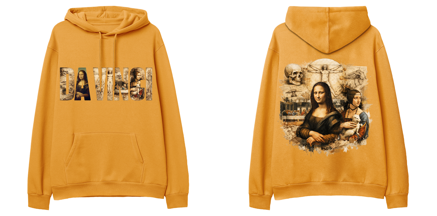 Sanat Serisi: Da Vinci Regular Hoodie