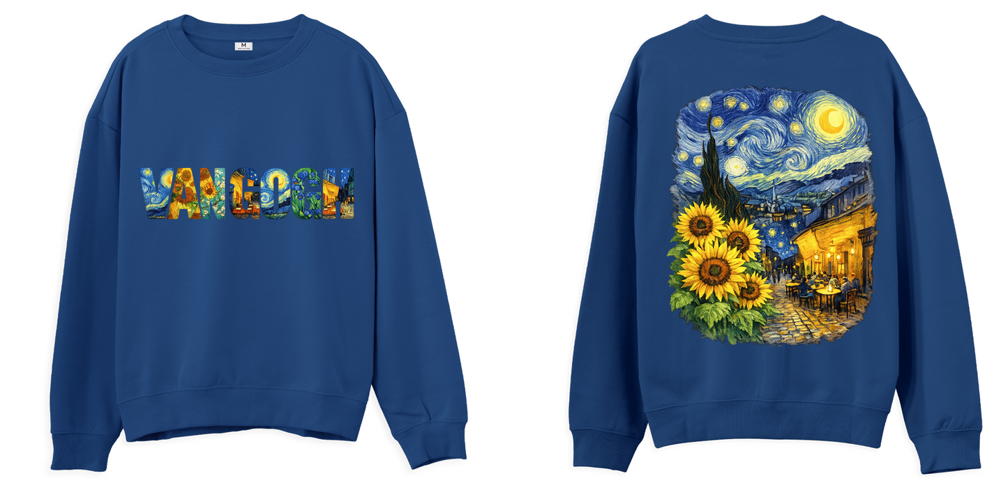 Sanat Serisi: Van Gogh Regular Sweatshirt