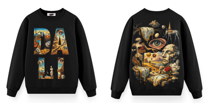 Sanat Serisi: Dali Oversize Sweatshirt