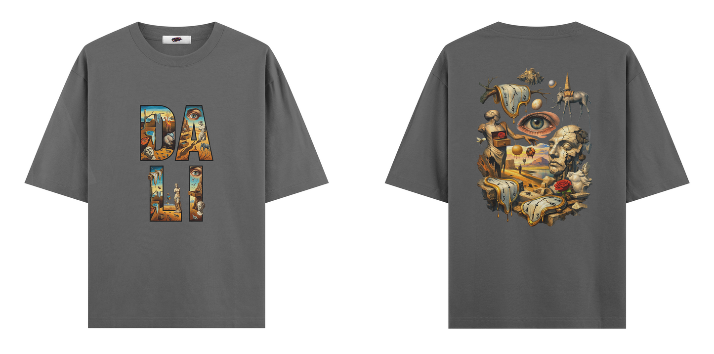 Sanat Serisi: Dali Oversize T-Shirt