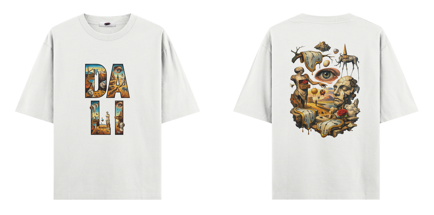 Sanat Serisi: Dali Oversize T-Shirt