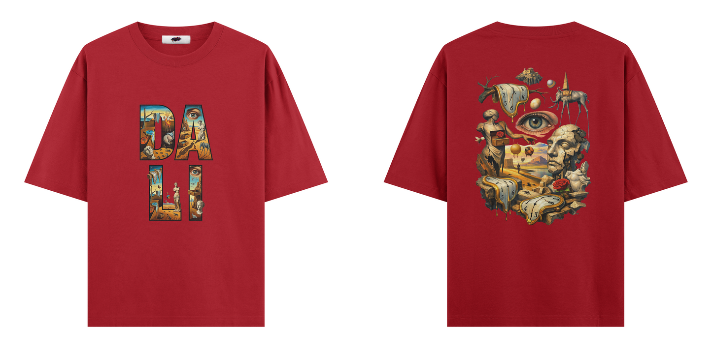 Sanat Serisi: Dali Oversize T-Shirt