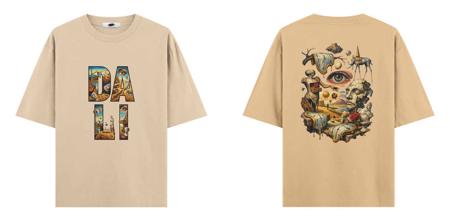 Sanat Serisi: Dali Oversize T-Shirt