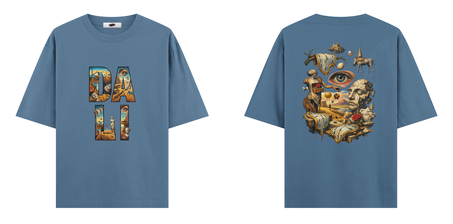Sanat Serisi: Dali Oversize T-Shirt