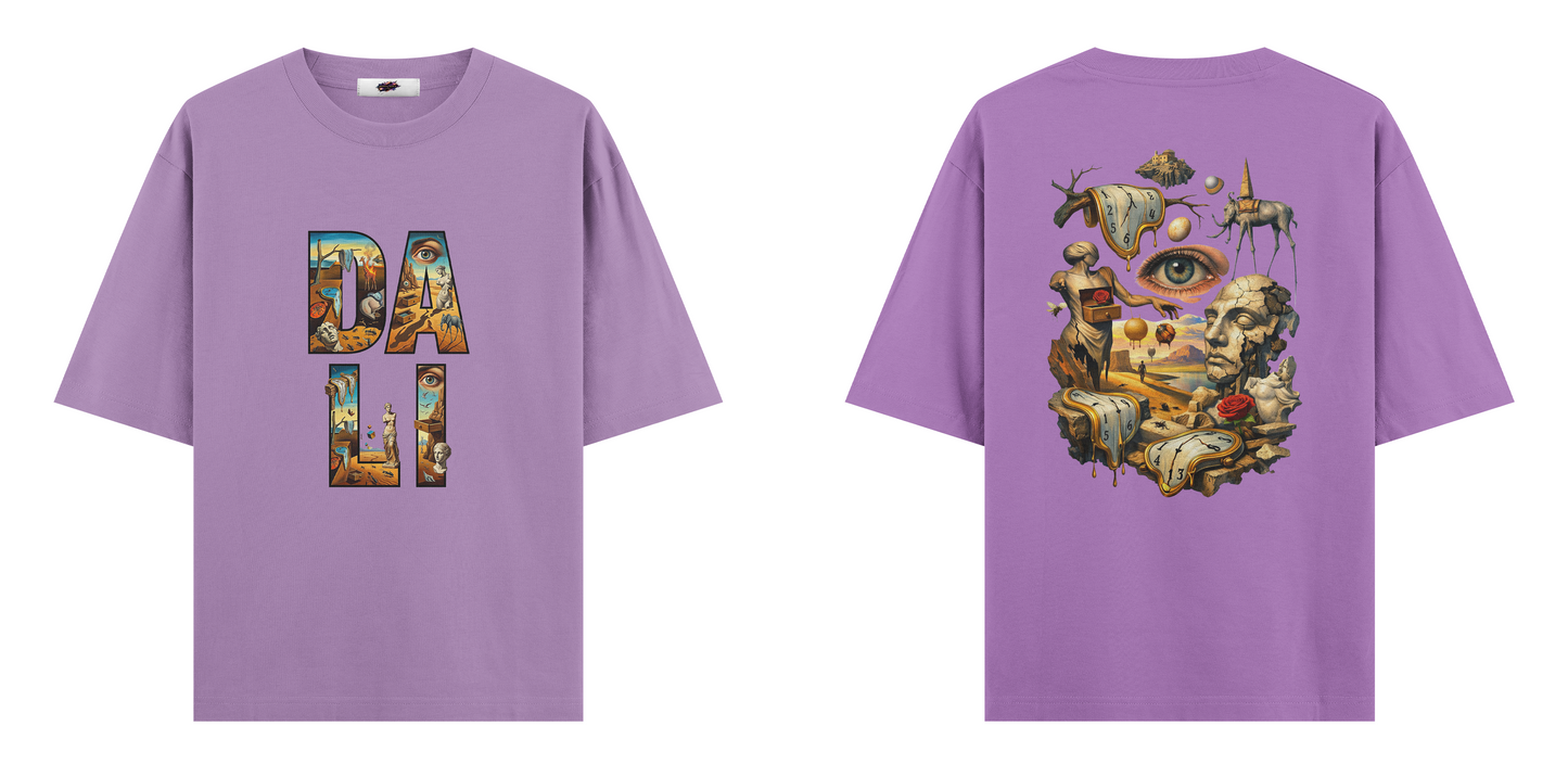 Sanat Serisi: Dali Oversize T-Shirt
