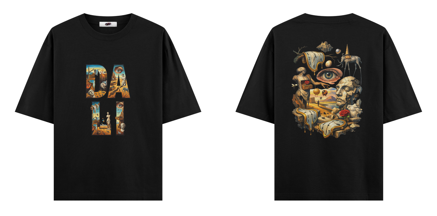 Sanat Serisi: Dali Oversize T-Shirt