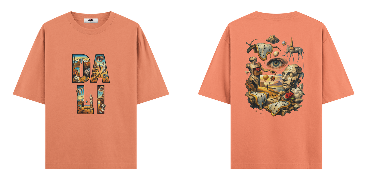 Sanat Serisi: Dali Oversize T-Shirt