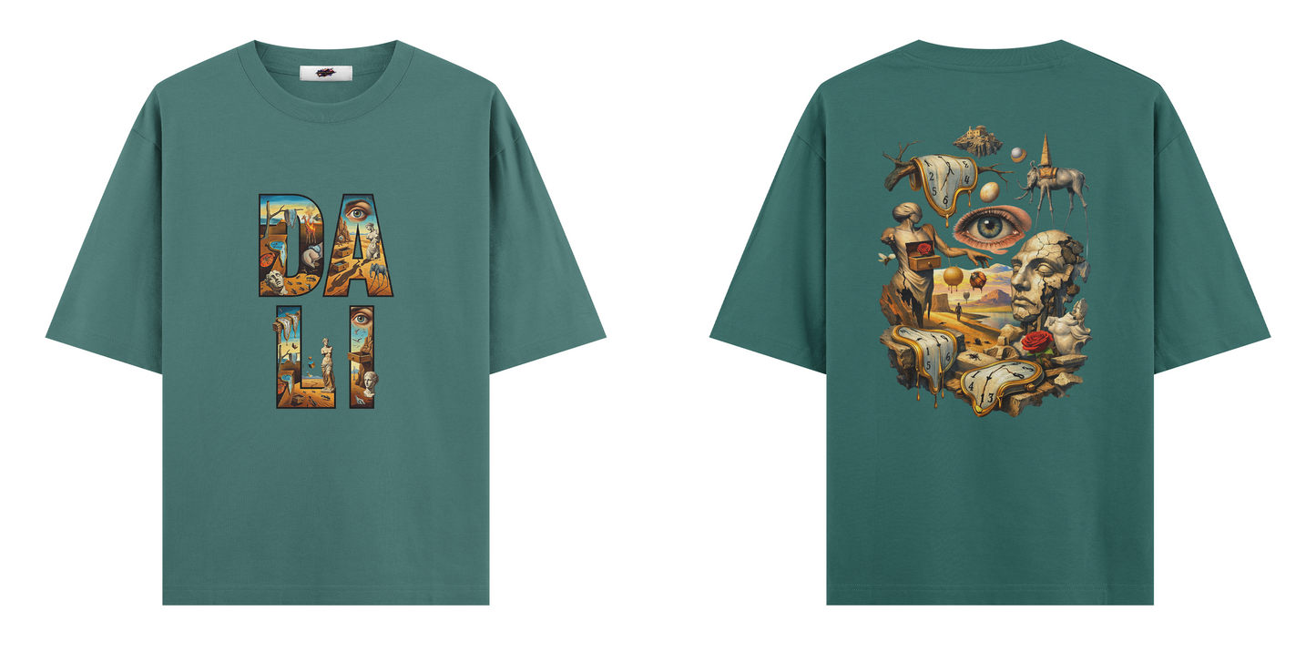 Sanat Serisi: Dali Oversize T-Shirt