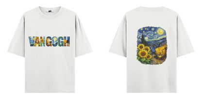 Sanat Serisi: Van Gogh Oversize T-Shirt