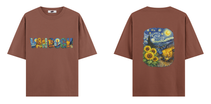 Sanat Serisi: Van Gogh Oversize T-Shirt