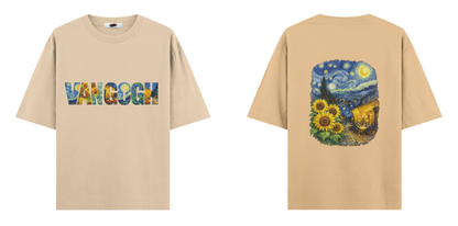 Sanat Serisi: Van Gogh Oversize T-Shirt