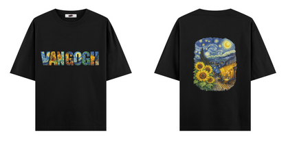 Sanat Serisi: Van Gogh Oversize T-Shirt