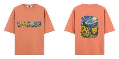 Sanat Serisi: Van Gogh Oversize T-Shirt
