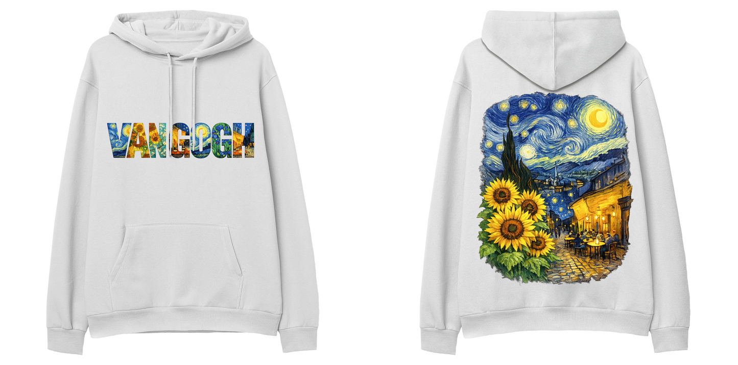 Sanat Serisi: Van Gogh Regular Hoodie