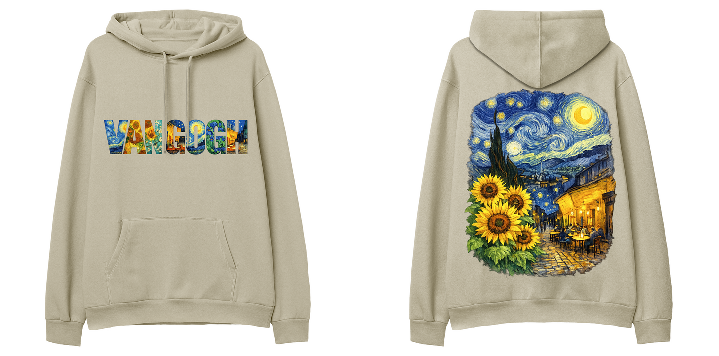 Sanat Serisi: Van Gogh Regular Hoodie
