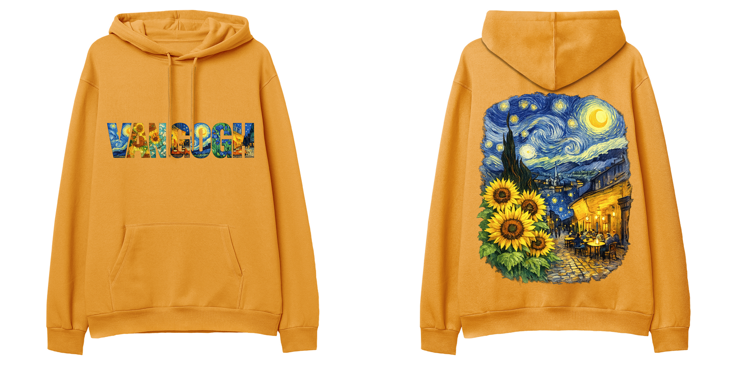 Sanat Serisi: Van Gogh Regular Hoodie