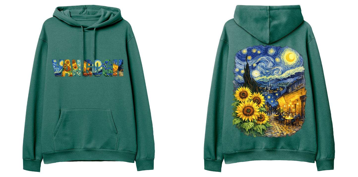 Sanat Serisi: Van Gogh Regular Hoodie