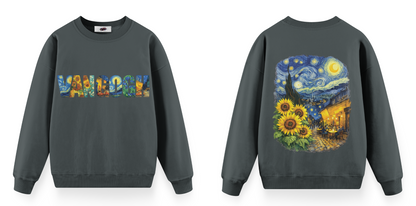 Sanat Serisi: Van Gogh Oversize Sweatshirt