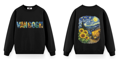 Sanat Serisi: Van Gogh Oversize Sweatshirt