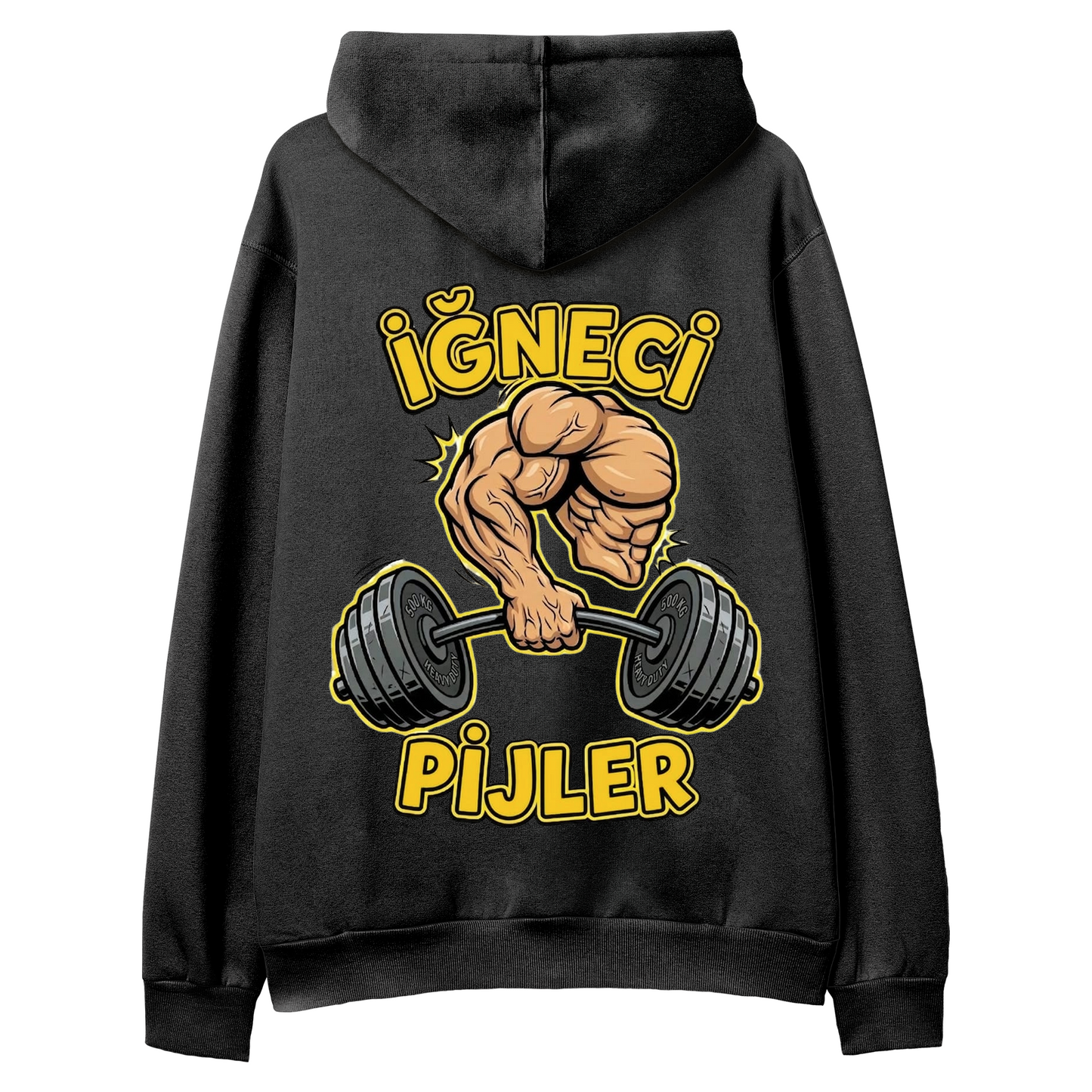 İğneci Pijler Regular Hoodie