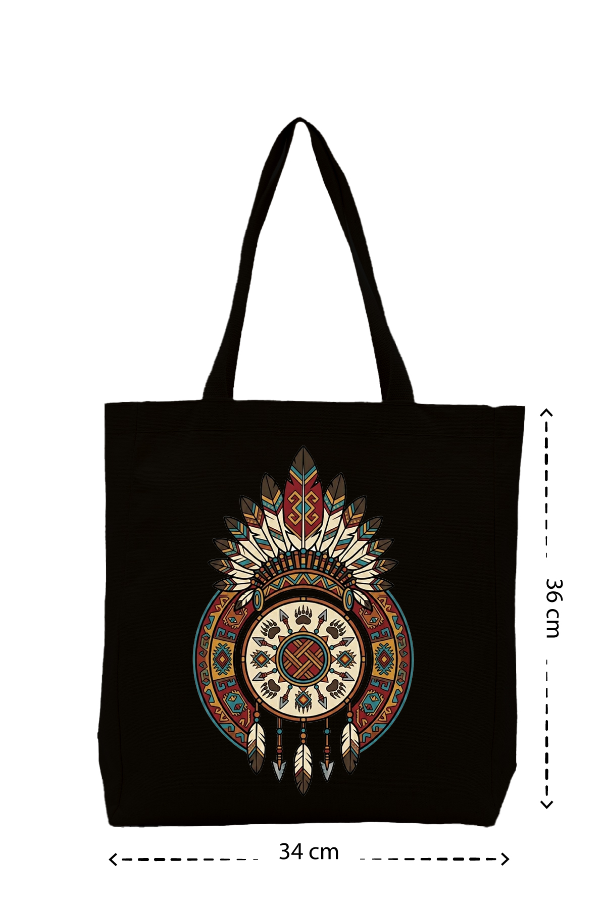 Göçebe Düşler Tote Bag – Bohem Bez Çanta