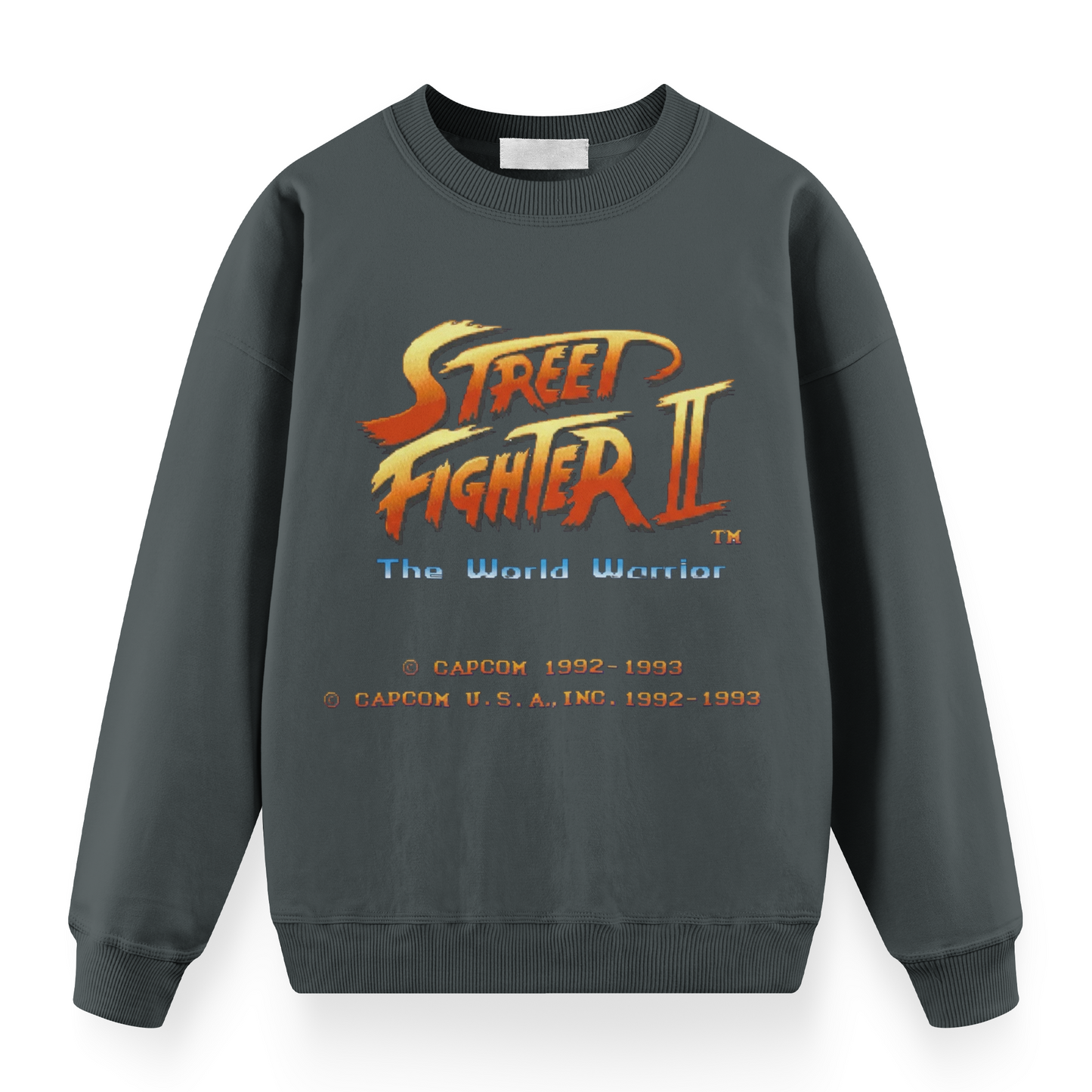 Street Fighter II The World Warriors Oversize Sweatshirt